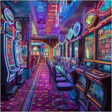 Tumpukan chip kasino dan meja dealer live casino